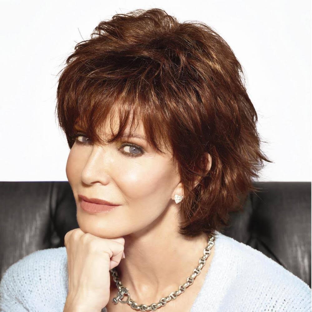 Mid-Length Wavy Wig E67452