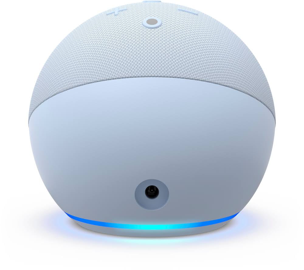 Cloud Blue Smart Speaker with Clock X4791