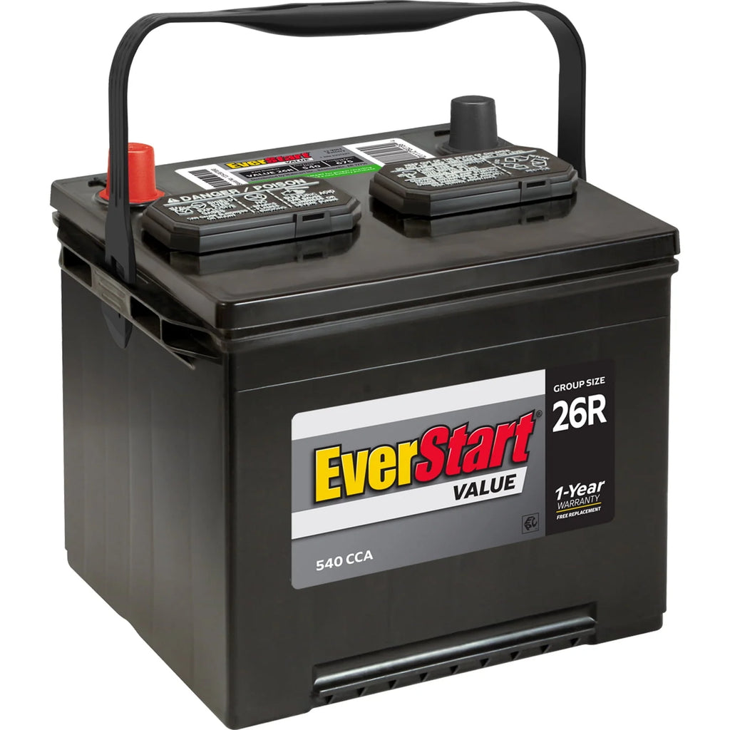 Group Size 26R 12 Volt 540 CCA Lead Acid Automotive Battery C4048