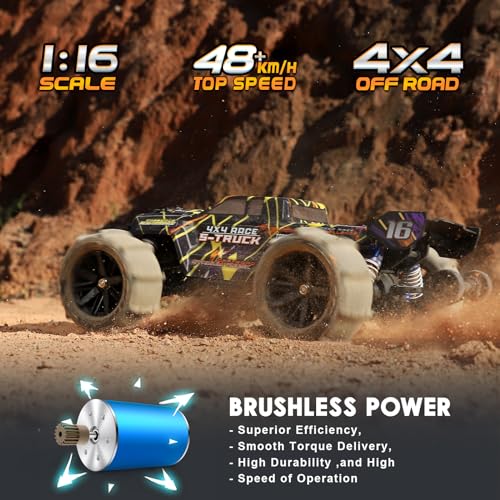 1/16 Scale 4WD Brushless RC Truck V5832