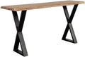 Natural Solid Acacia Wood Console Table M135050