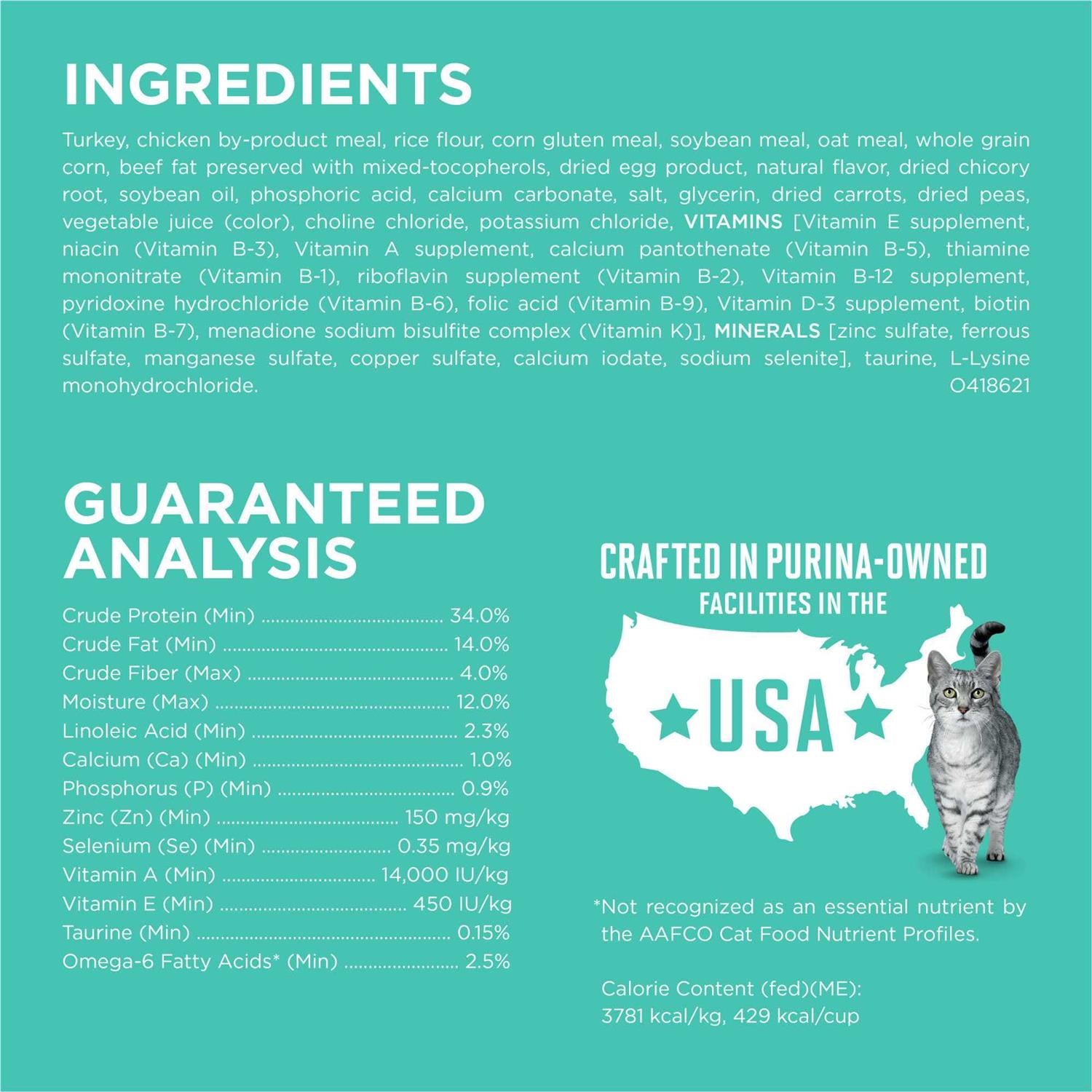Dry Cat Food E962