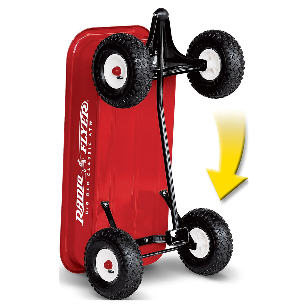 Red All-Terrain Wagon with Air Tires Z98194