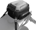 Black 12L-18L Expandable Motorcycle Tail Bag with Rain Cover Q3206