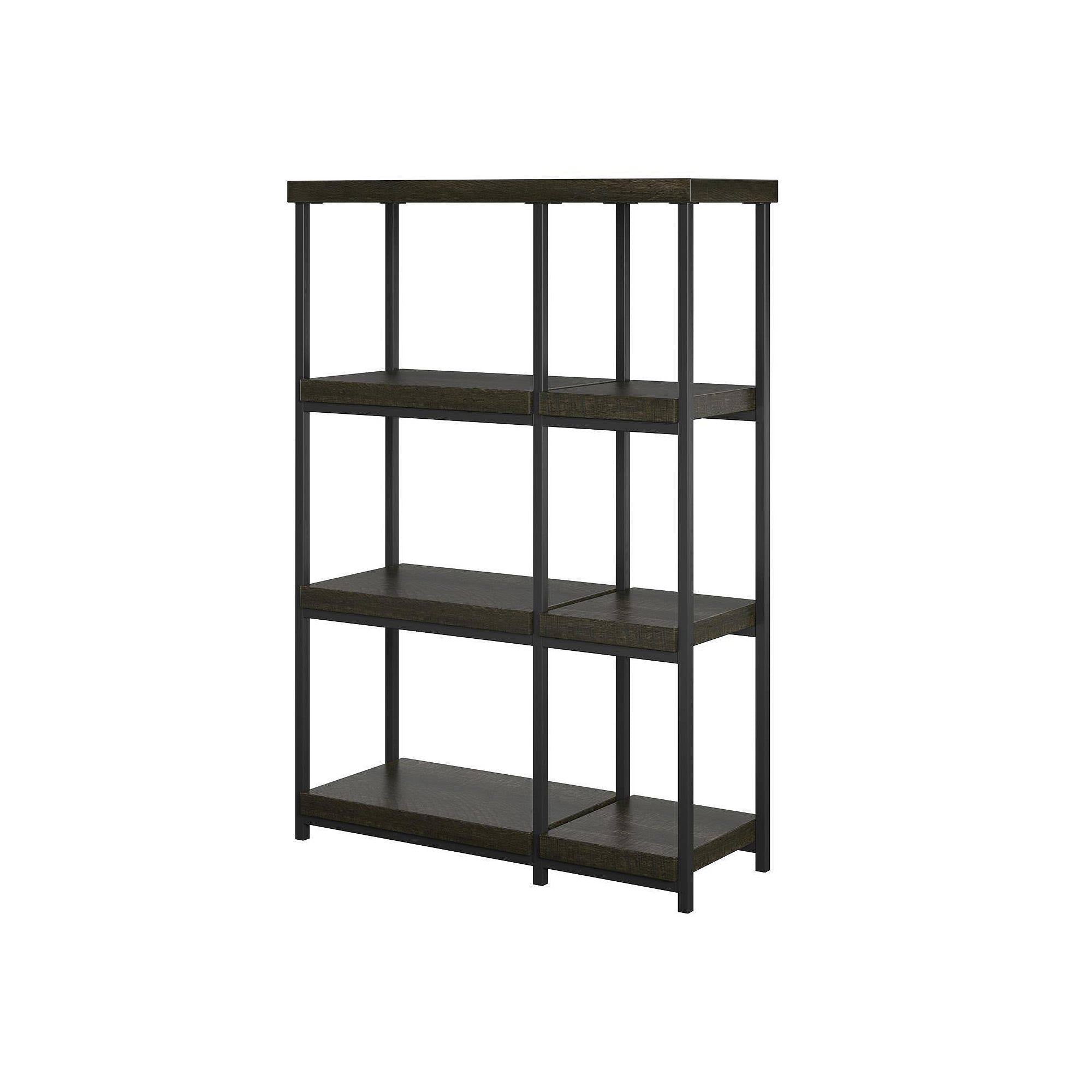 Brown Oak Bookcase L9276