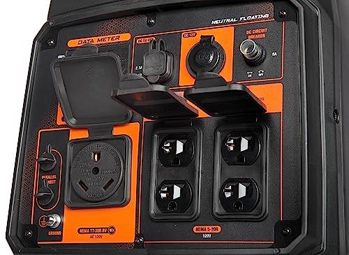 4800-Watt Dual Fuel Portable Inverter Generator P80037