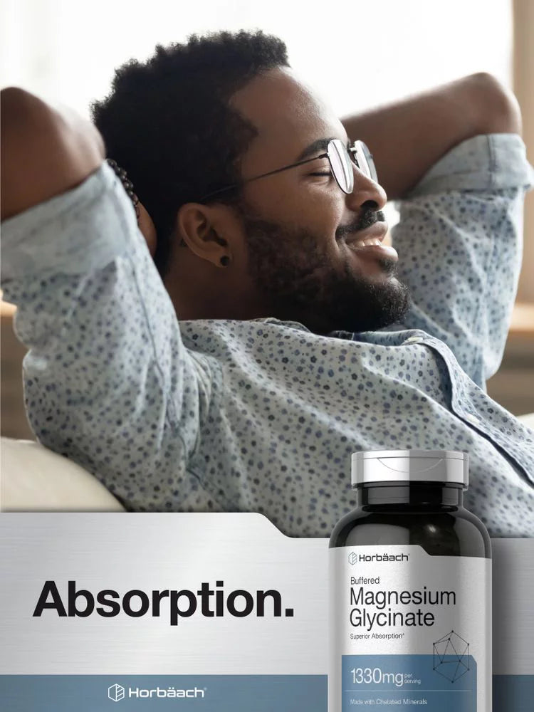 Magnesium Glycinate 1330mg 250 Capsules J5251