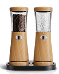 Electric Salt and Pepper Grinder Set 2 Pack USB Rechargeable with LED Light I579789