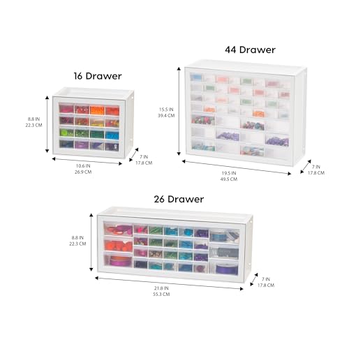 White 26 Drawer Tool Box Organizer U89056