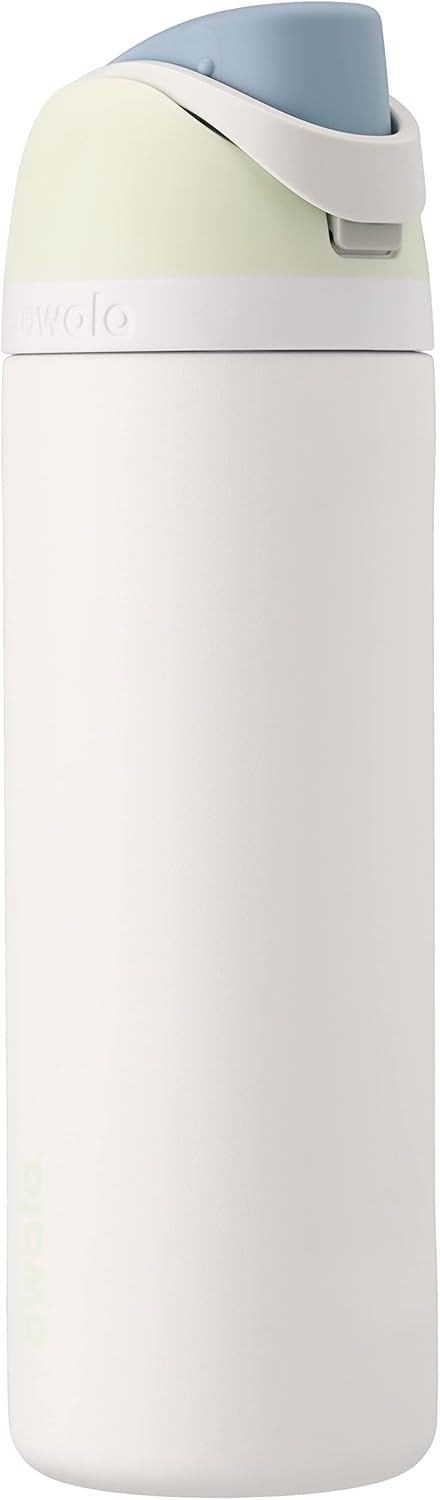 Insulated Stainless Steel Water Bottle with Straw and Silicone Boot X700484