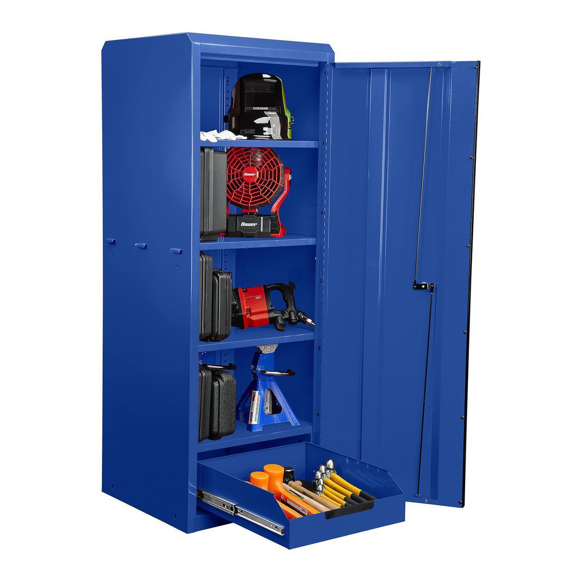 Blue 22 in. End Locker T65662