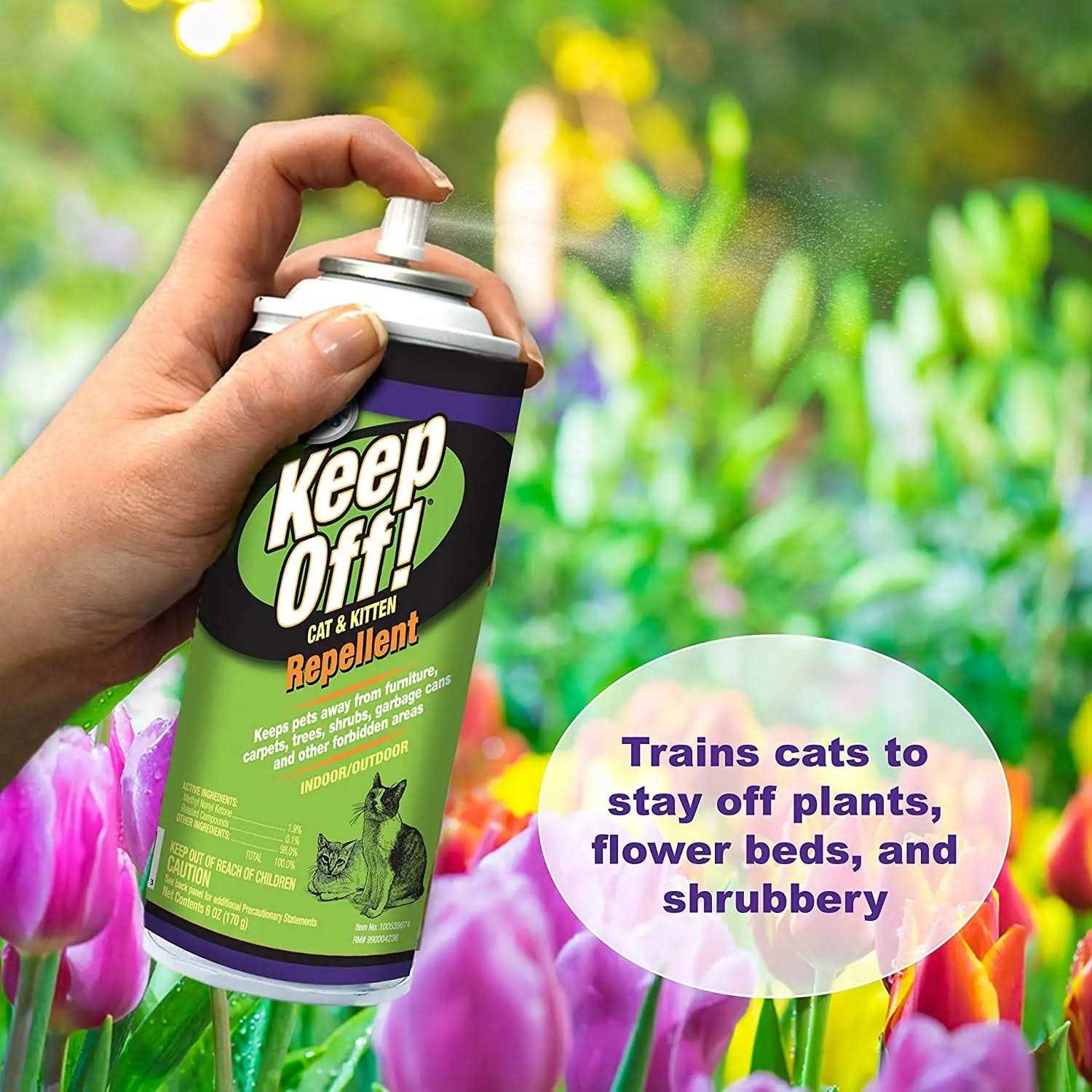 Indoor & Outdoor Cat Repellent T83862
