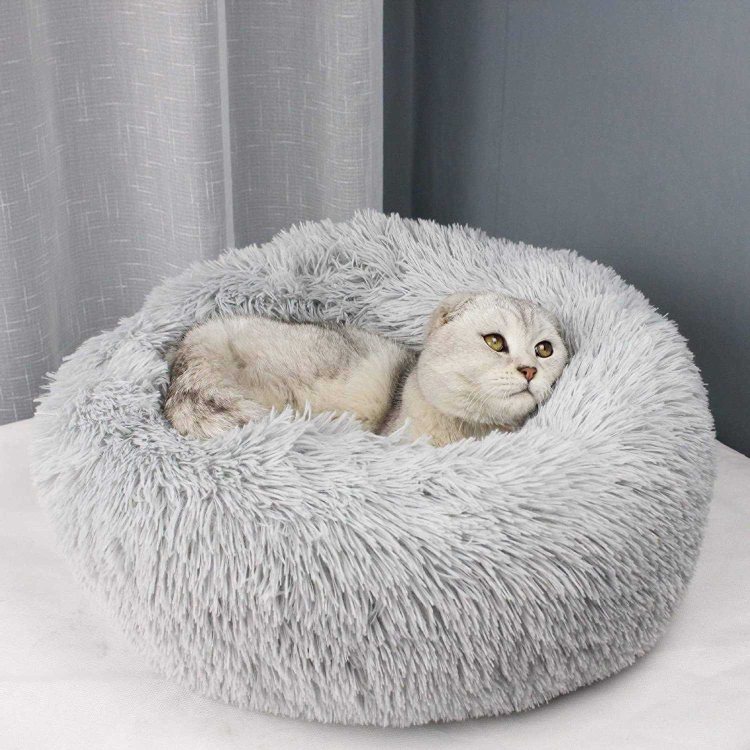 Soft Plush Round Pet Bed C585268
