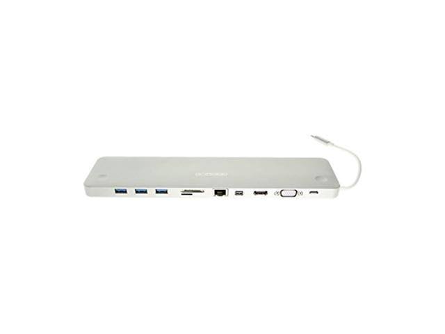 USB C PD Docking Station with Multi-Port USB 3.1 Hub Aluminum X687656
