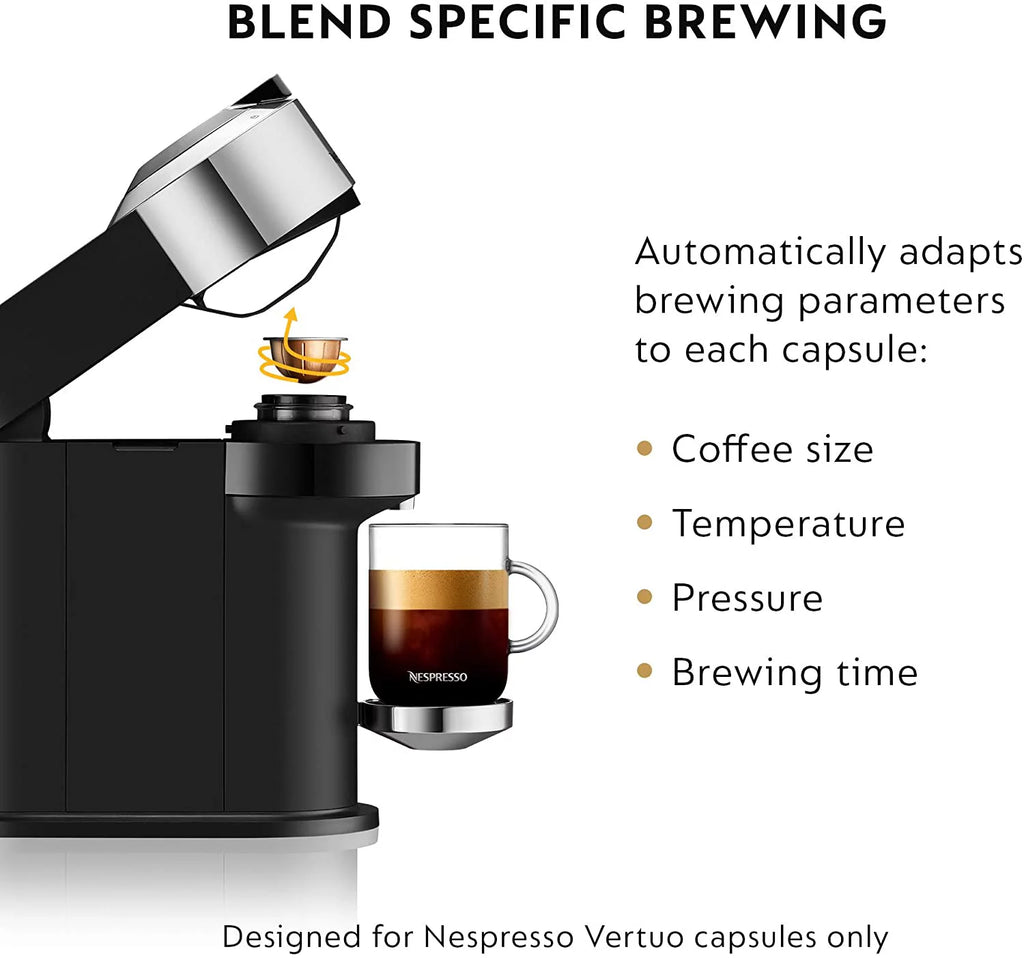 White Nespresso Vertuo Next Coffee and Espresso Machine S205