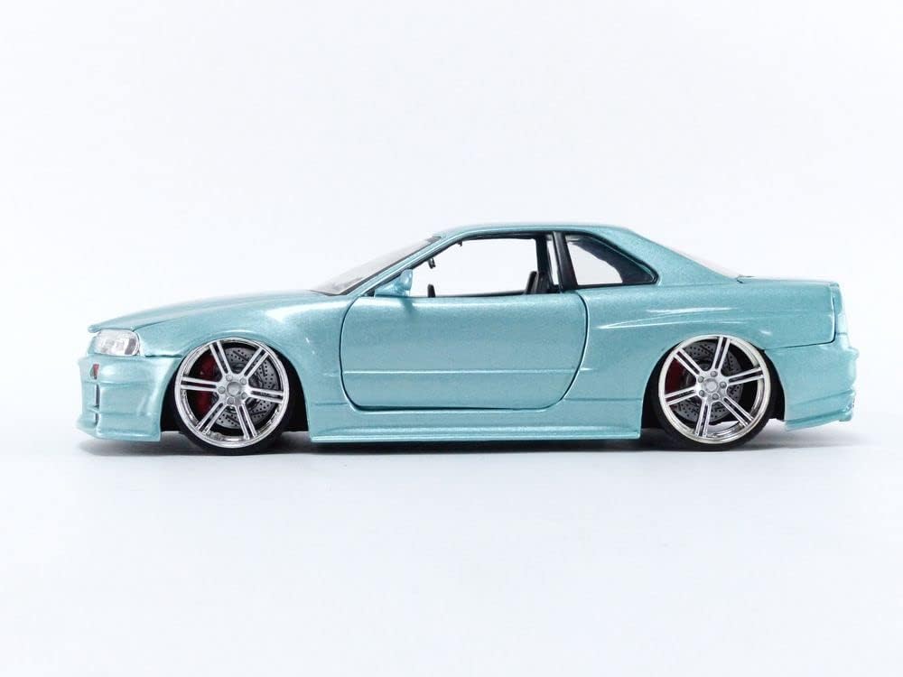 1:24 Blue Green Die-cast Car X775