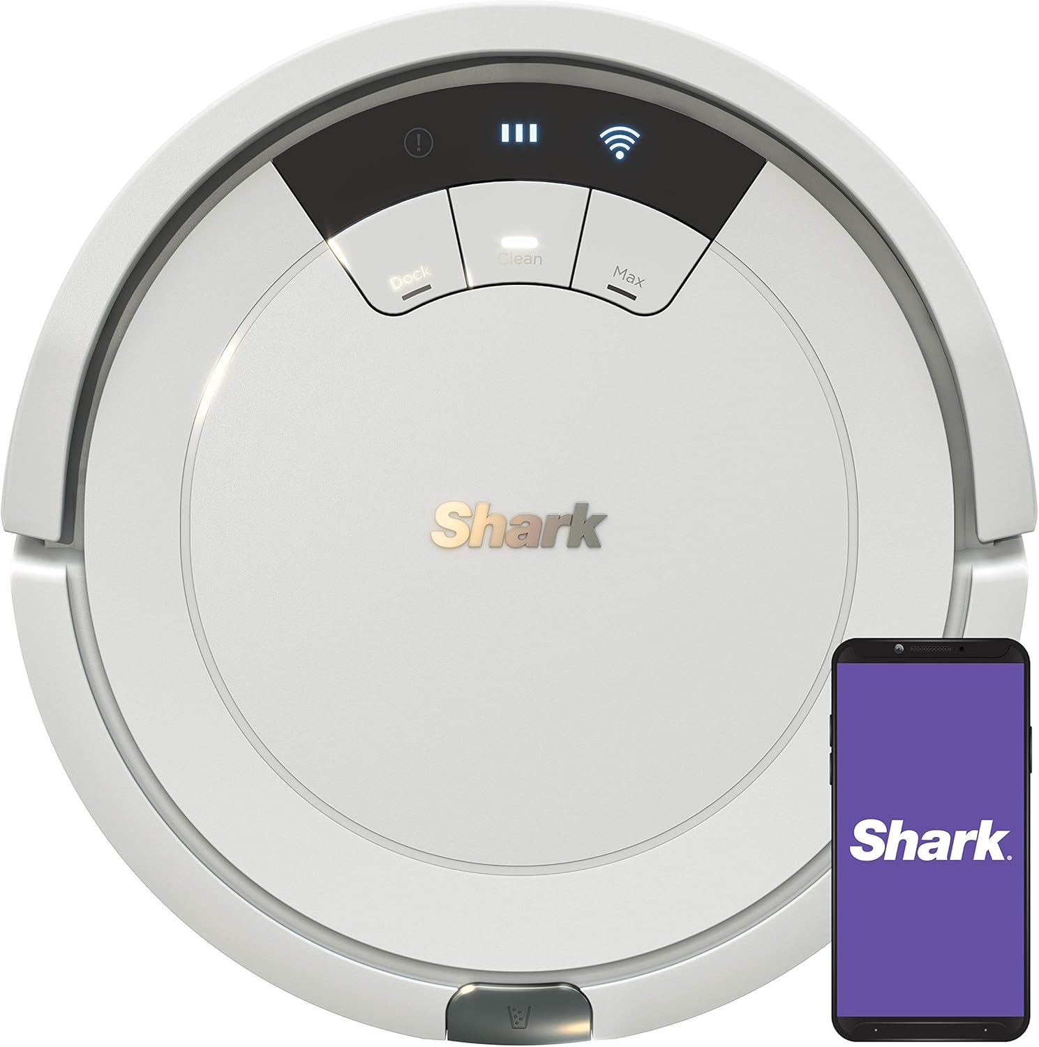 White Robot Vacuum D476
