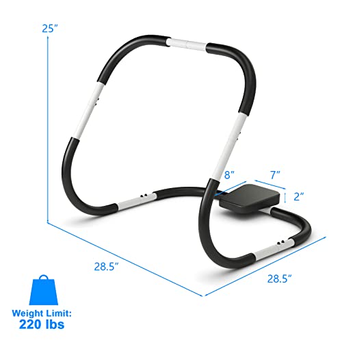 Black Ab Cruncher with Padded Headrest T358799
