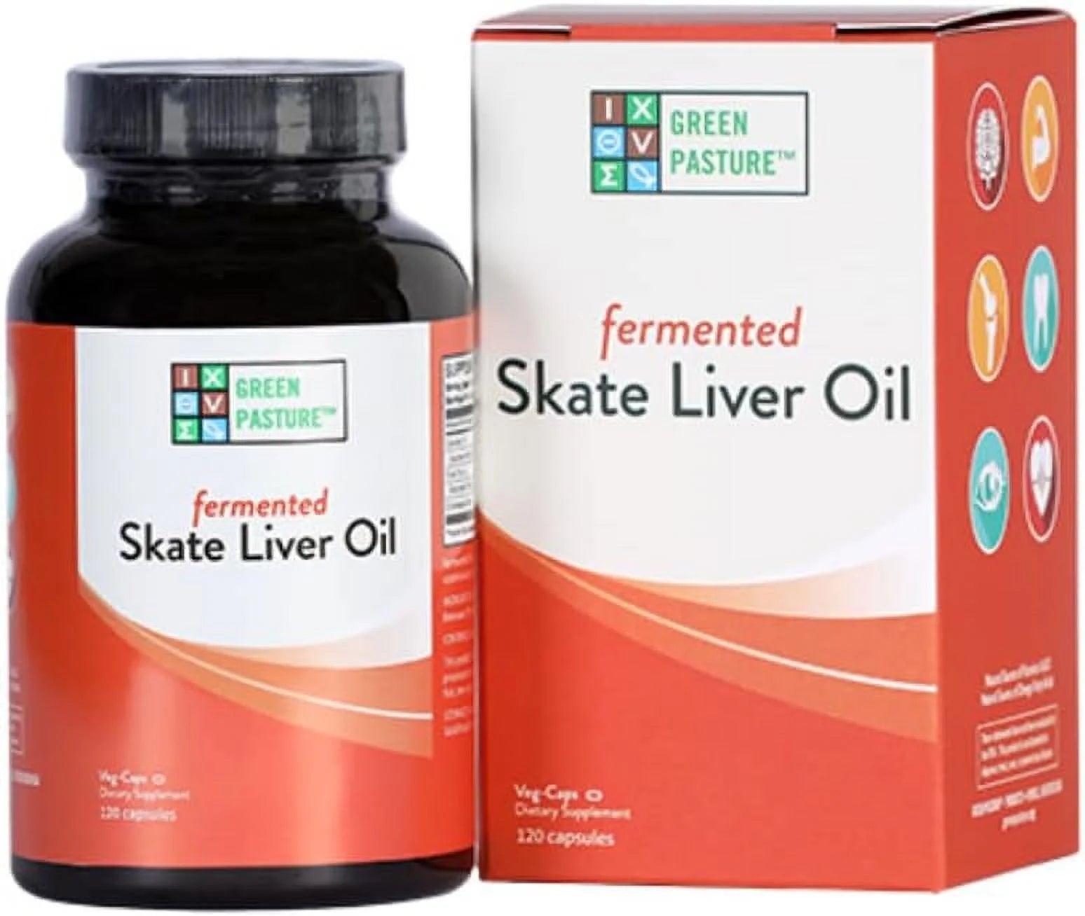 Fermented Skate Liver Oil 120 Caps D1235