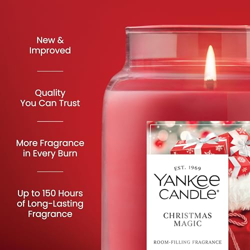 Sparkling Cinnamon Scented Candle, 22oz Large Jar Q42575