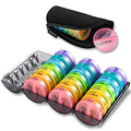 Monthly Pill Organizer 2 Times A Day, XL One Month 28 Day Pill Box AM PM, Daily Pill Case Large 4 Week M5465