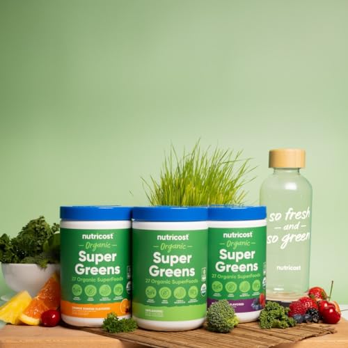 Organic Super Greens Powder 30 Servings J450