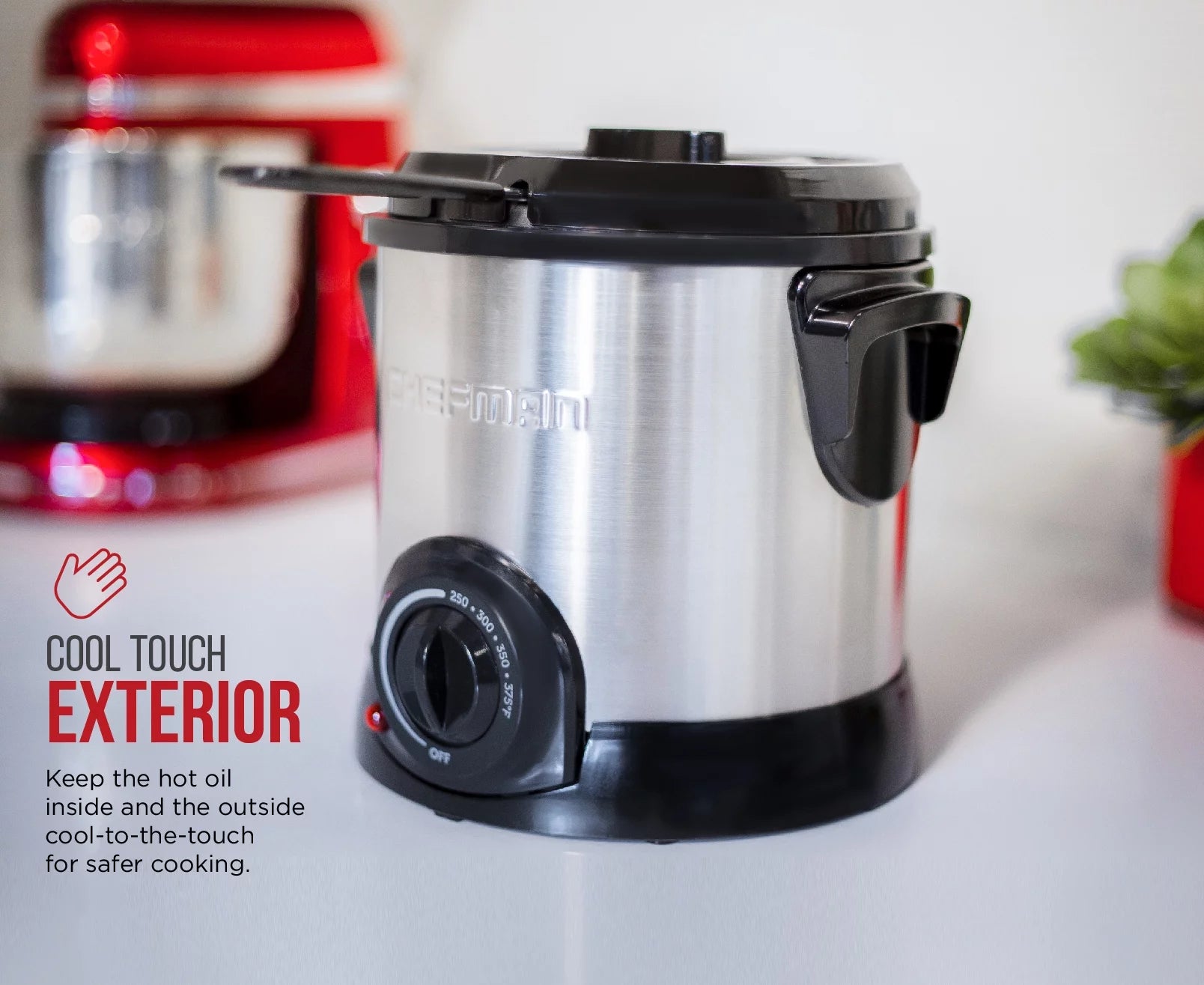 1 Liter Stainless Steel Deep Fryer X2127