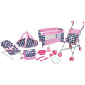 5 Piece Doll Nursery Play Set with Accessories W43606