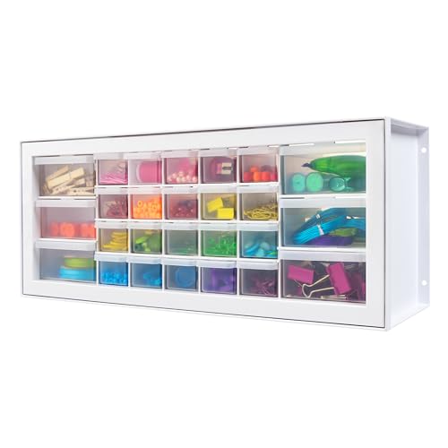 White 26 Drawer Tool Box Organizer U89056