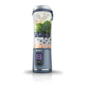 Denim Blue 18 oz Portable Blending Vessel with Leakproof Lid F824159