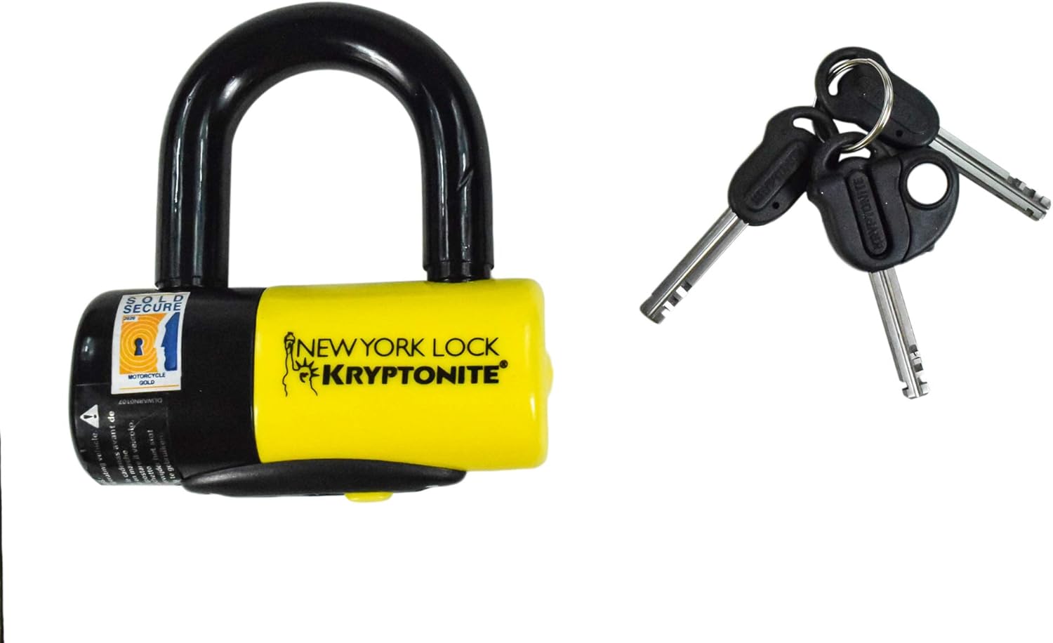 Red 14mm Chain and 15mm Disc Lock K2752