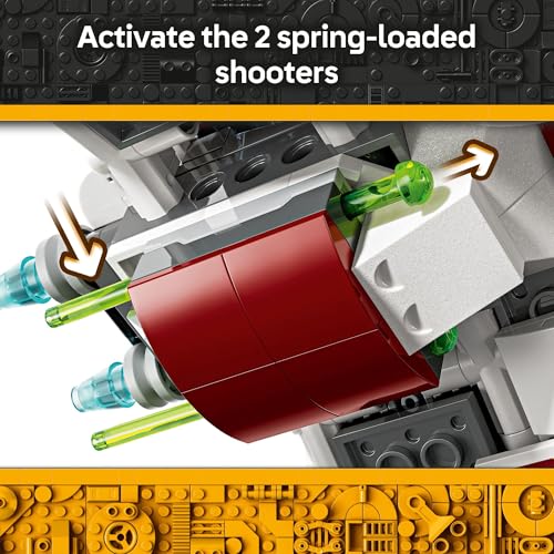 LEGO Star Wars Ahsoka's Jedi Interceptor Spaceship Building Toy, Ages 8+, 75401 Y411159