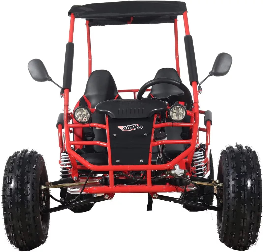 125cc Gas Powered Go Kart 3 Semi-Automatic Transmission 18"/19" Wheels Y8120