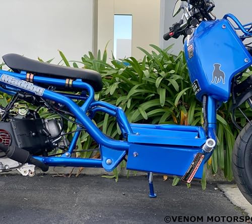 50cc Stretched Scooter Automatic Transmission Wide 205/30-12 Rear Tire Street Legal Moped H293