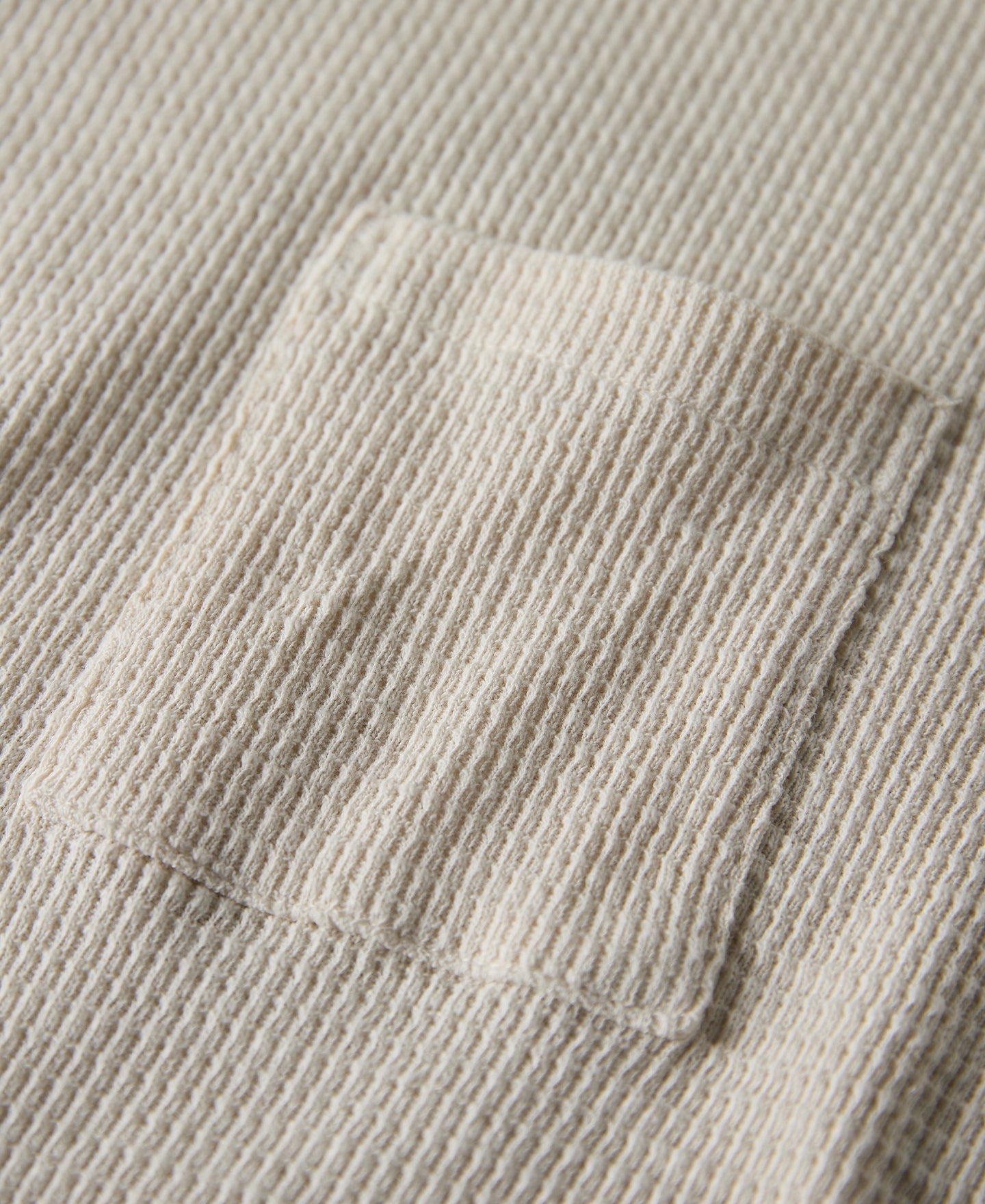 Honeycomb Waffle Knit T-Shirt