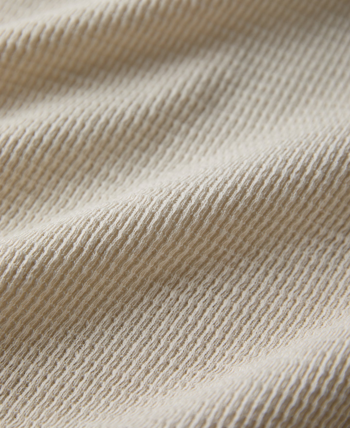 Honeycomb Waffle Knit Henley T-shirt