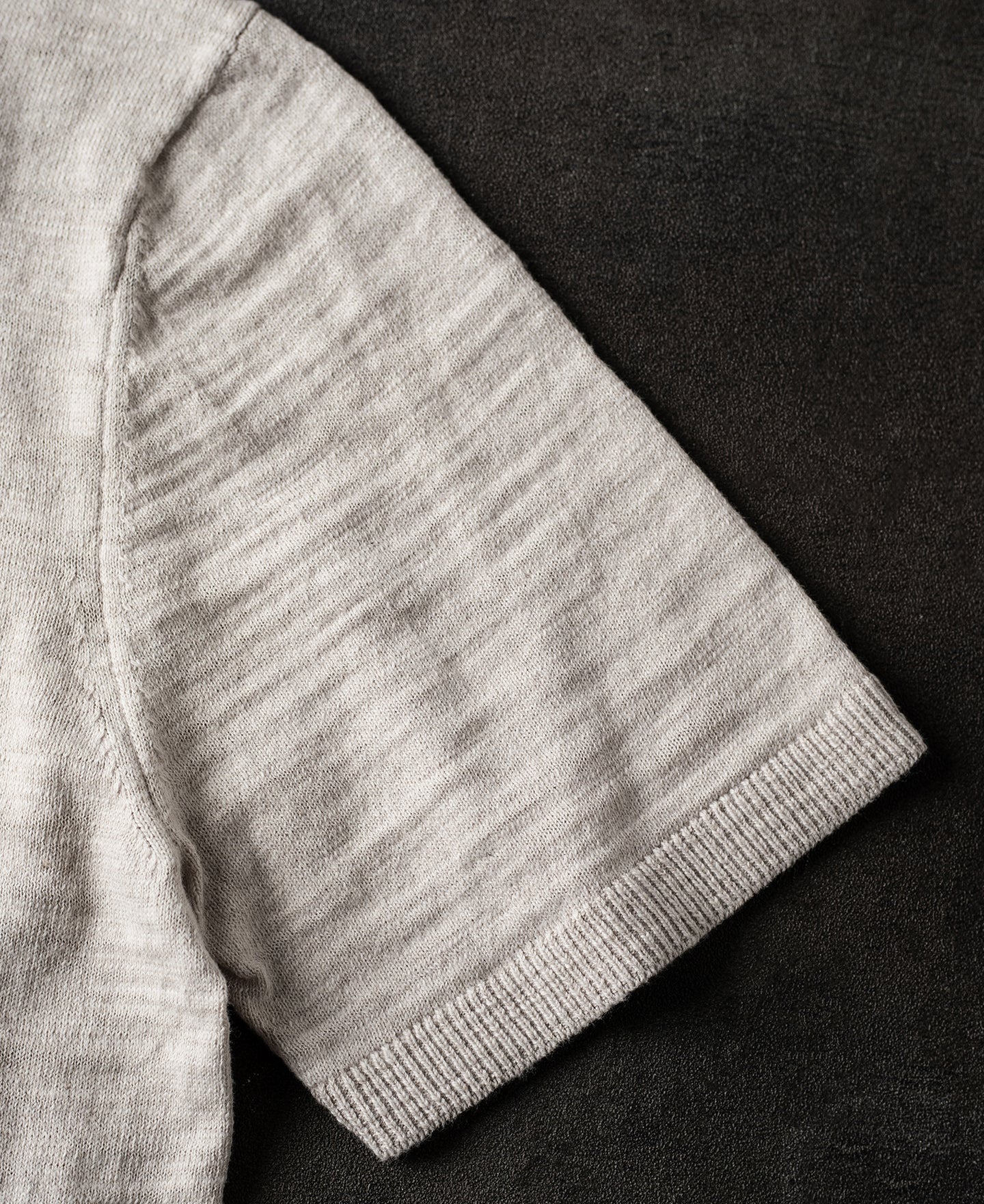 Lightweight Slub Cotton Knit Polo